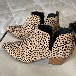 Lulu’s side ankle booties, lightly worn